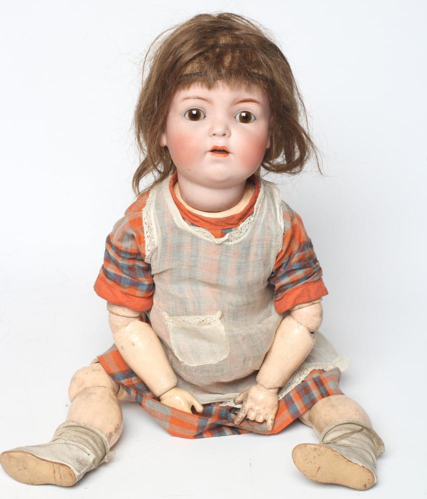 A Franz Schmidt & Co. bisque socket head doll Image