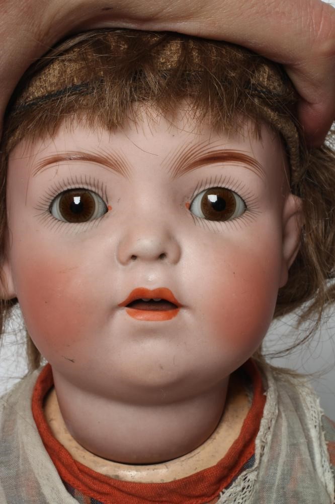 A Franz Schmidt & Co. bisque socket head doll Image