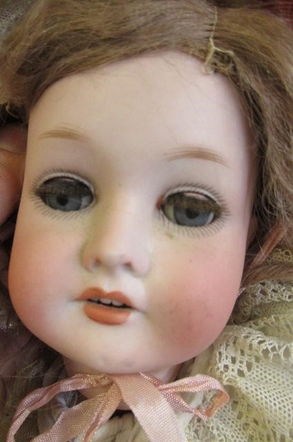 A C M Bergmann Waltershausen bisque socket head doll Image
