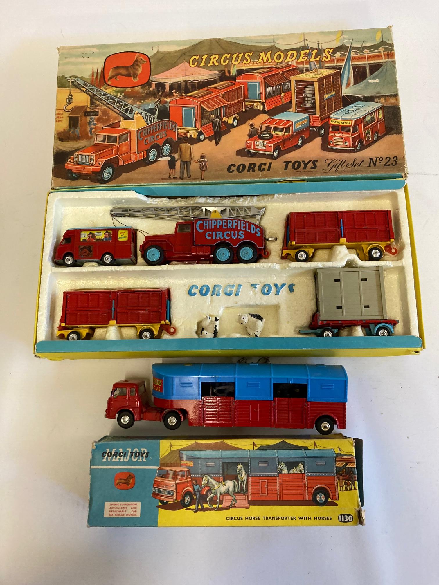 Corgi Gift Set No 23 Circus Models Image
