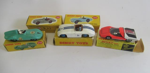 Dinky 236 Connaught Race Car in green Image