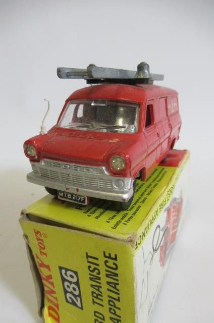 Dinky 286 Fire Appliance Ford Transit Image