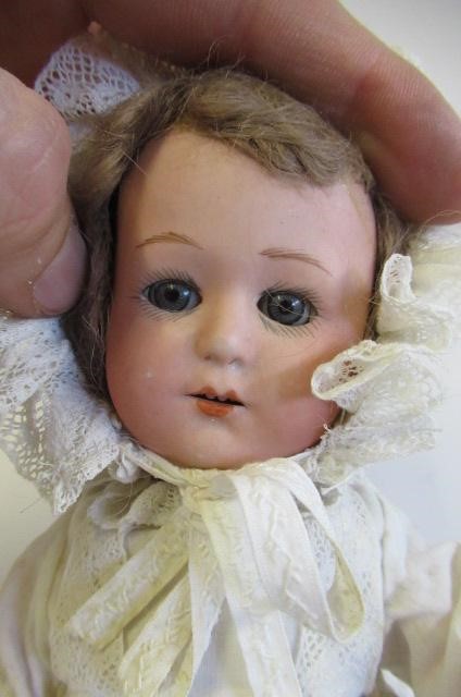 A Heaubach bisque socket head doll Image