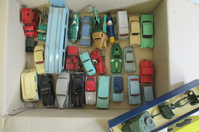 Unboxed Dinky vehicles including Rolls Royce Image