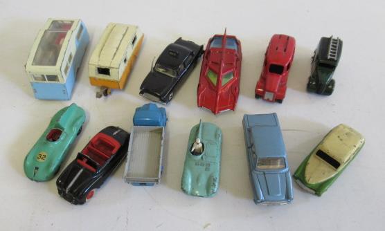 Unboxed Dinky cars including Humber police car Image