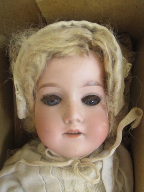 An Armand Marseille bisque socket head doll Image