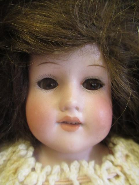 Two bisque shoulder head dolls Image