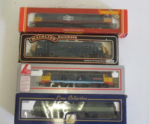 Four B.R. Diesel locomotives comprising Hornby Class 58-001 Image