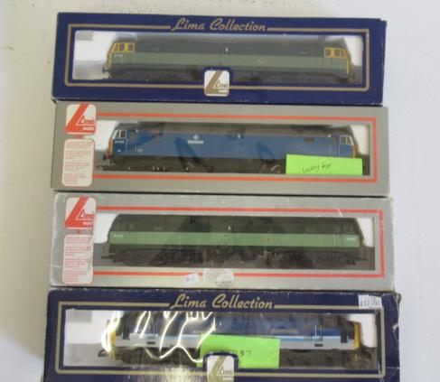 Four Lima B.R. Diesels comprising Class 47-369 Image