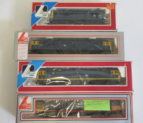Four Lima B.R. Diesels comprising Class 20-145 Image