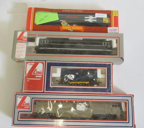 Four Lima B.R. Diesels comprising Class 50-075 Image