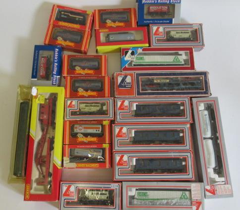 Modern image goods rolling stock by Hornby and Lima Image