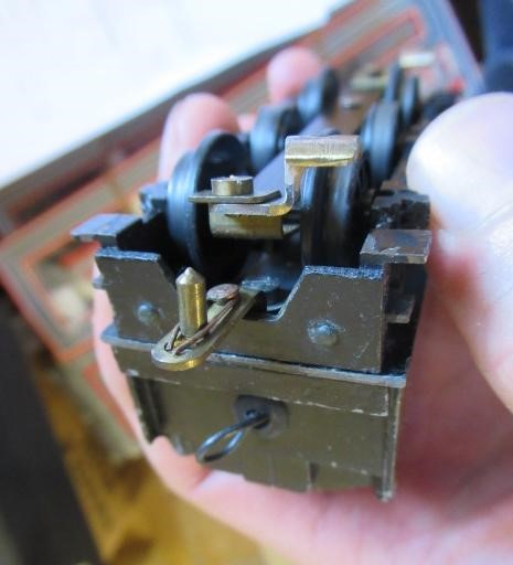 Trix Twin L.M.S. Princess 6201 locomotive with paint chips Image