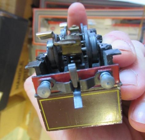 Trix Twin L.M.S. Princess 6201 locomotive with paint chips Image