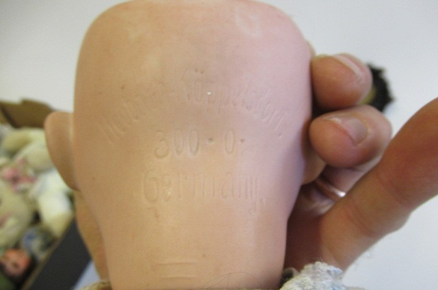 A Heubach Koppelsdorf  bisque socket head doll Image