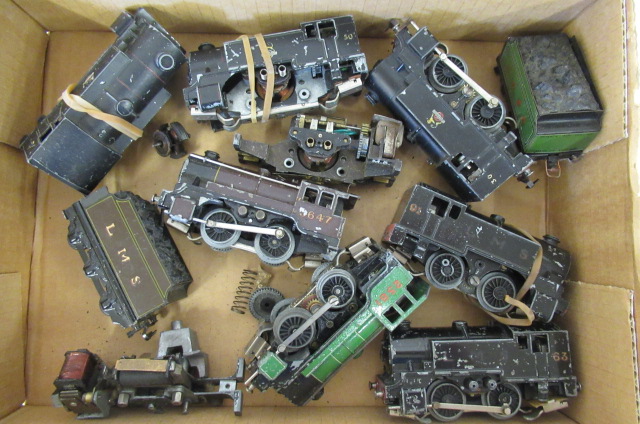 Playworn Trix Twin locomotives Image