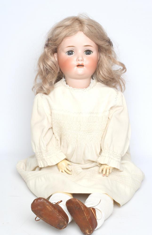 A J D Kestner bisque socket head doll Image