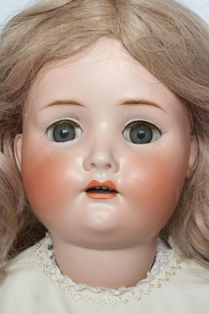 A J D Kestner bisque socket head doll Image