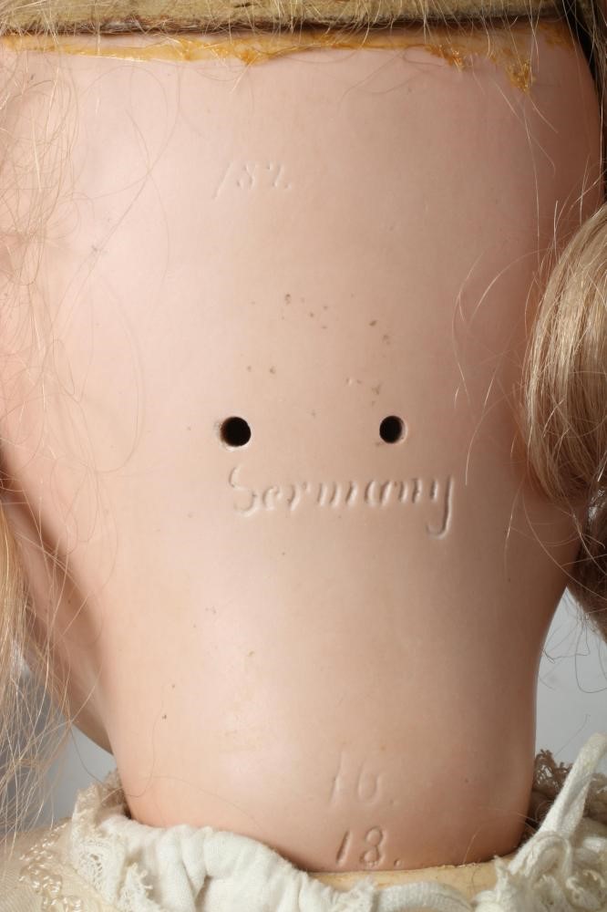 A J D Kestner bisque socket head doll Image