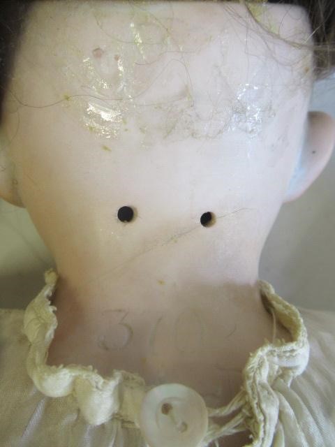 Two Armand Marseille bisque head dolls Image