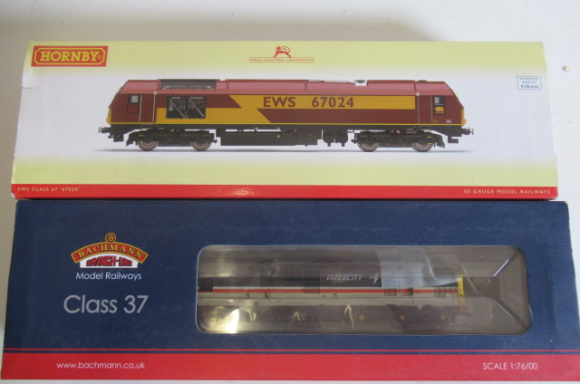 Hornby Class 67 E.W.S. and Bachmann Class 47 Intercity Image