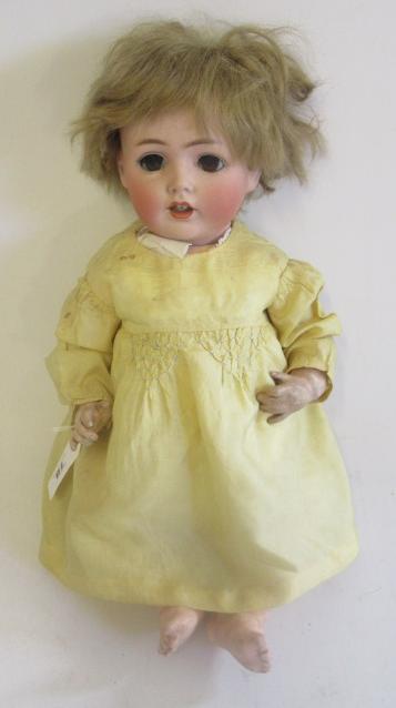 A J D Kestner bisque socket head character doll Image