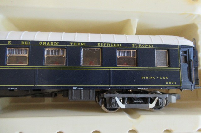 Rivarossi wagon-lits restaurant car in V.S.O.E. blue Image