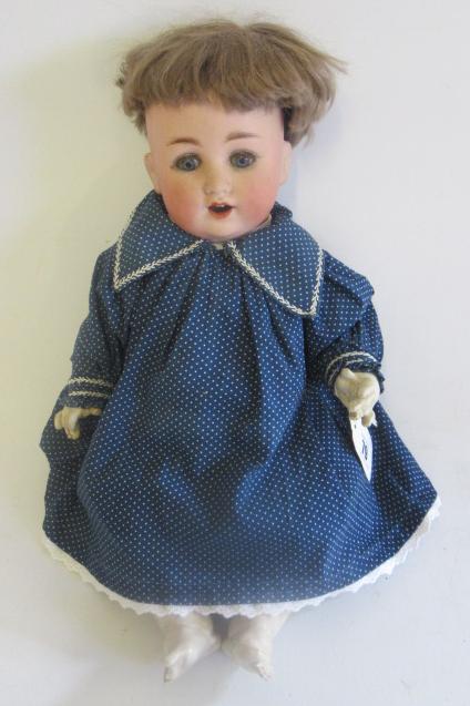 A Schützmeister & Quendt bisque socket head character doll Image