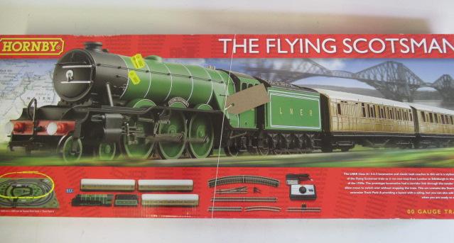 Hornby train set The Flying Scotsman Image