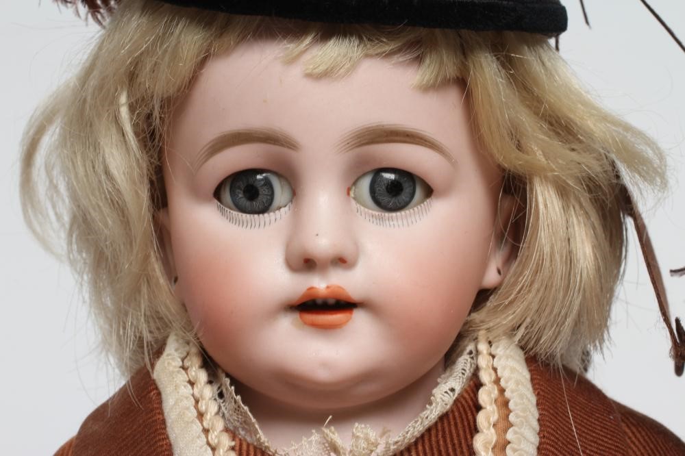A bisque shoulder head doll Image
