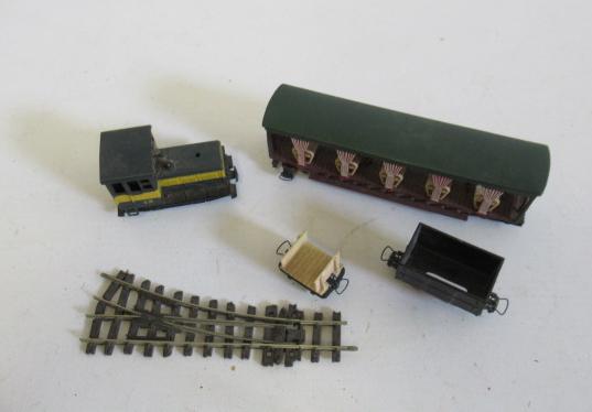 HOe gauge Mini Trains diesel locomotive Image
