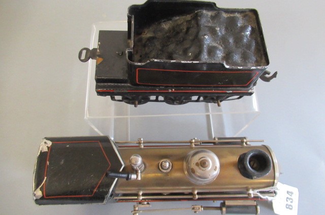 Bing spirit fired 0-4-0 tender locomotive Image