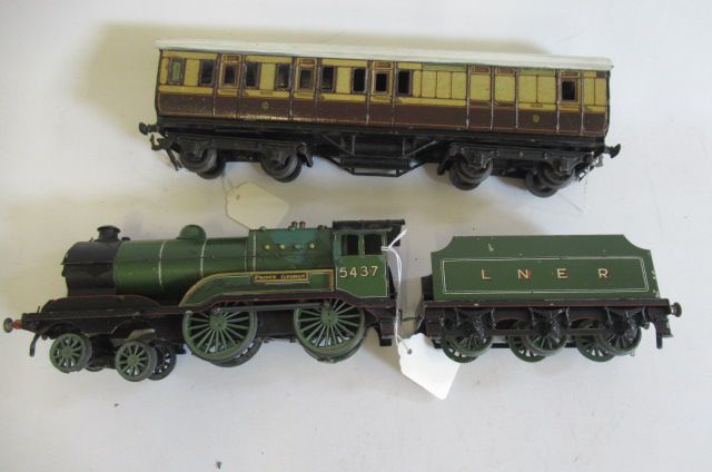 Leeds Models L.N.E.R. 4-4-0 Prince George 5437 in green Image