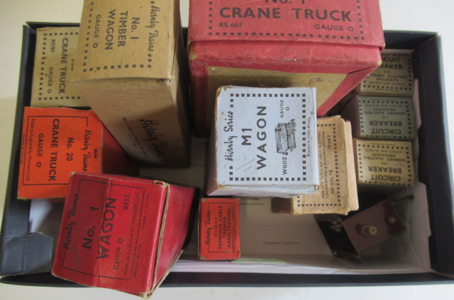 Boxed Hornby Series wagons including No 1 crane truck Image