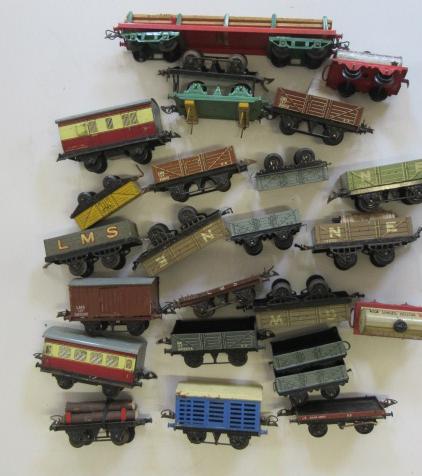 Unboxed Hornby rolling stock Image