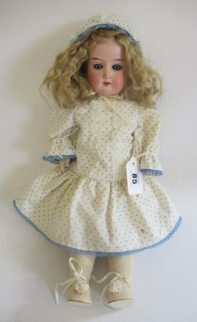 An Armand Marseille "Florodora" bisque socket head doll Image