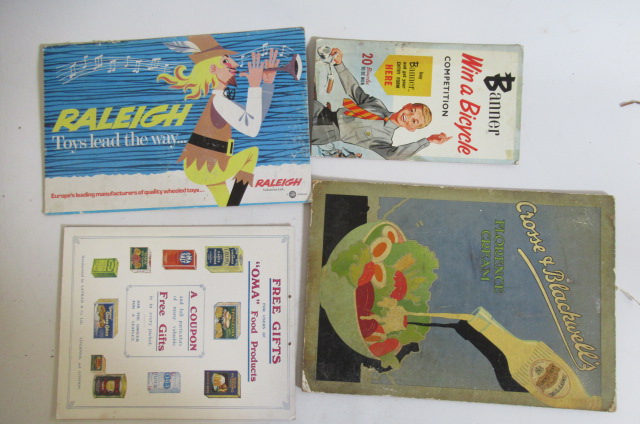 Cardboard advertising posters for Cottons Tobacco Image