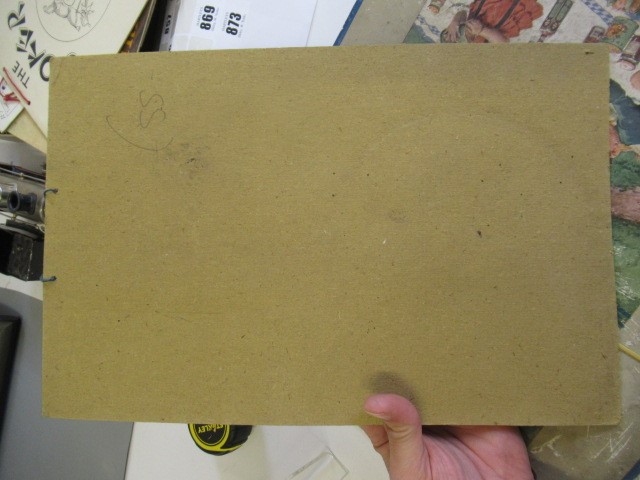 Cardboard advertising posters for Cottons Tobacco Image