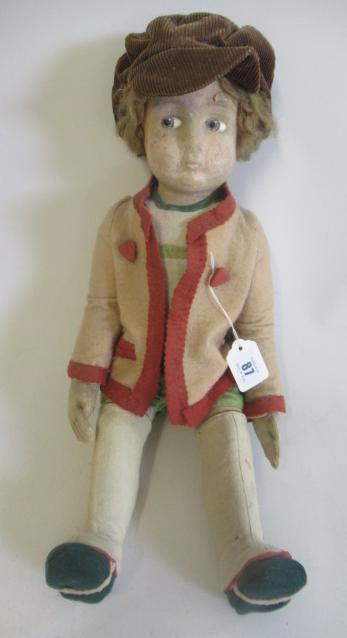 A Lenci (?) boy doll Image