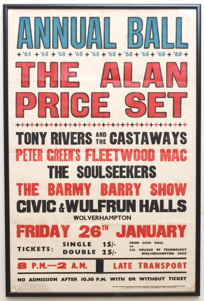 A framed music/band poster Image