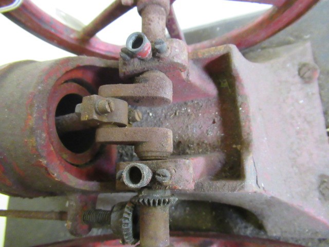 A single cylinder gas engine Image