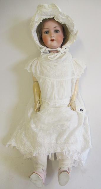 An Armand Marseille bisque socket head doll Image