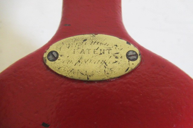 A railway ticket office date stamp Image