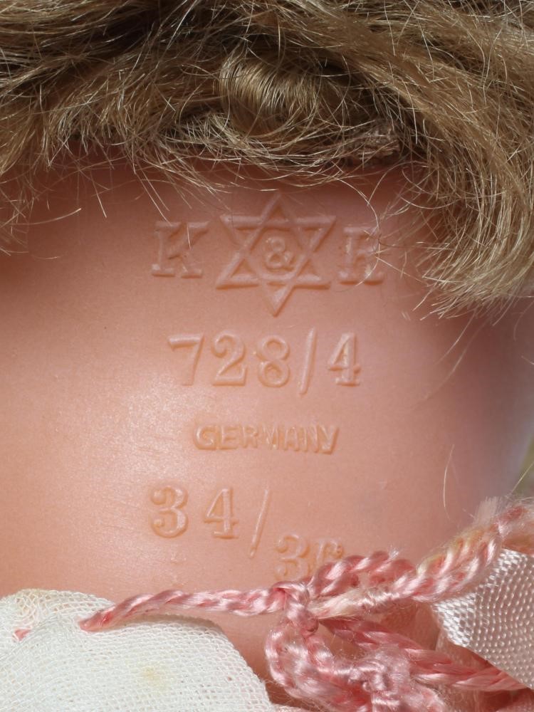 A fantastic condition Kammer & Reinhardt celluloid socket head doll Image