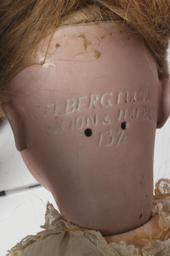 A C. M. Bergmann bisque socket head doll Image