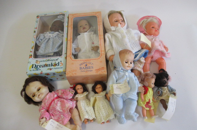 A collection of vintage dolls Image