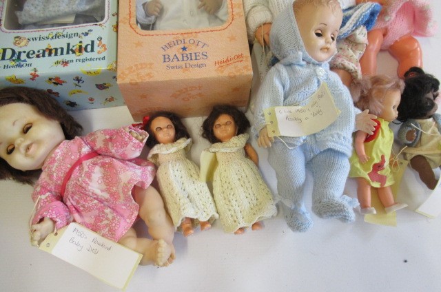 A collection of vintage dolls Image