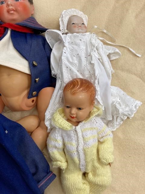 Four vintage dolls Image