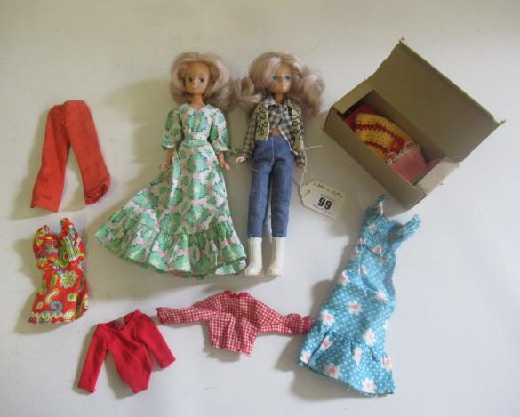 Two Mary Quant Daisy dolls Image