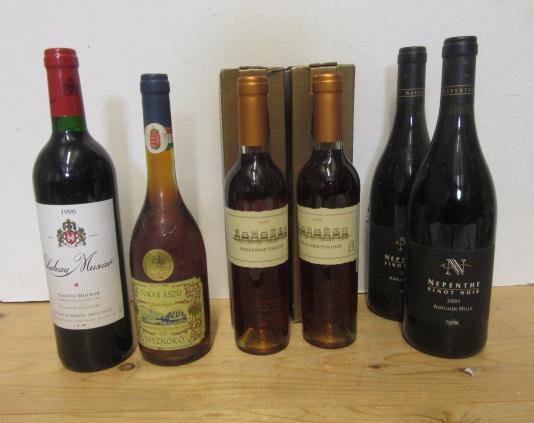 Two bottles 2001 Mepenthe Pinot Noir Adelaide Hills Image